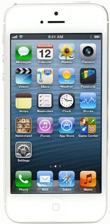 Смартфон Apple iPhone 5 32Gb White & Silver - Карталы